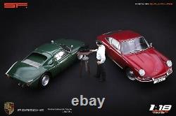 118 Ferdinand Porsche BUTZI VERY RARE! Figurine NO CARS! For porsche 911 SF