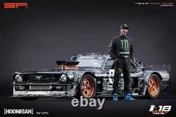 118 Ken Block figurine VERY RARE! NO CARS! For Hoonigan Ford Mustang