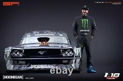 118 Ken Block figurine VERY RARE! NO CARS! For Hoonigan Ford Mustang