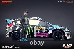 118 Ken Block figurine VERY RARE! NO CARS! For Hoonigan Ford Mustang