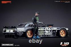 118 Ken Block figurine VERY RARE! NO CARS! For Hoonigan Ford Mustang