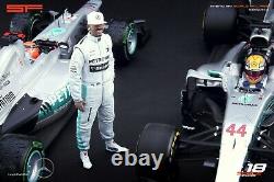 118 Lewis Hamilton figurine VERY RARE! NO CARS! For Mercedes F1 by SF