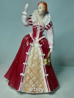 1986 Royal Doulton Figurine QUEEN ELIZABETH I Ltd Ed Queens of the Realm HN 3099