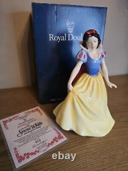 1995 Limited Edition Royal Doulton Snow White And The Seven Dwarfs Figure Disney