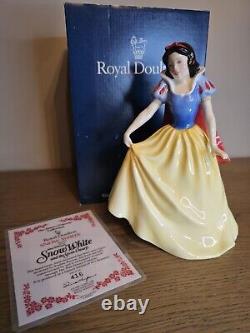 1995 Limited Edition Royal Doulton Snow White And The Seven Dwarfs Figure Disney