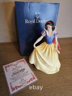 1995 Limited Edition Royal Doulton Snow White And The Seven Dwarfs Figure Disney