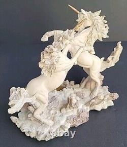 1996 Fables Conflict Unicorn Figurine Rare Limited Edition Holland Studio