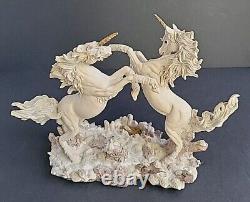 1996 Fables Conflict Unicorn Figurine Rare Limited Edition Holland Studio