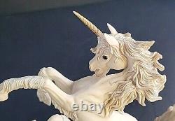 1996 Fables Conflict Unicorn Figurine Rare Limited Edition Holland Studio