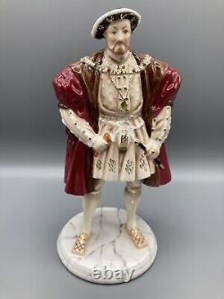 1997 Coalport Limited Edition Signed Henry VIII Figurine For Peter Jones China