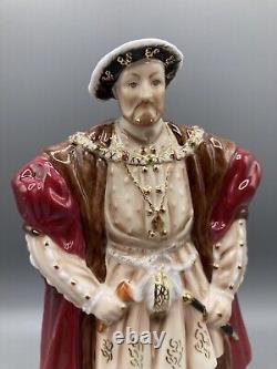 1997 Coalport Limited Edition Signed Henry VIII Figurine For Peter Jones China