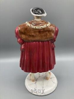 1997 Coalport Limited Edition Signed Henry VIII Figurine For Peter Jones China