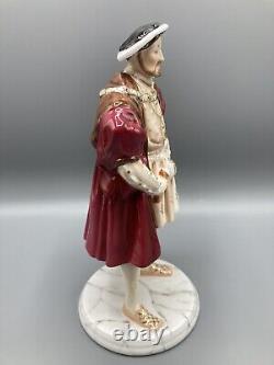 1997 Coalport Limited Edition Signed Henry VIII Figurine For Peter Jones China