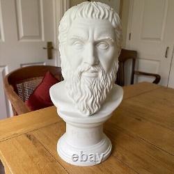 2001 Huge Rare Royal Doulton Plato Bust Limited Edition 105/500 Art Greek