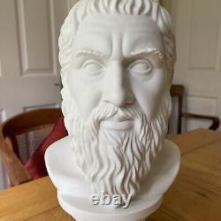 2001 Huge Rare Royal Doulton Plato Bust Limited Edition 105/500 Art Greek