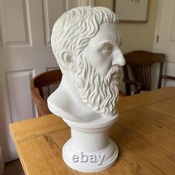 2001 Huge Rare Royal Doulton Plato Bust Limited Edition 105/500 Art Greek