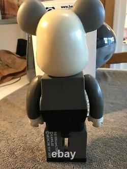 2002 KAWS Be@rbrick 400% Grey LTD005