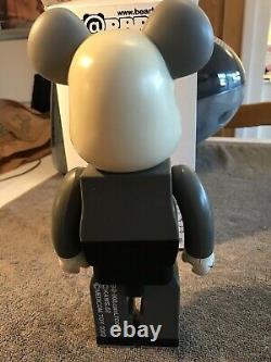 2002 KAWS Be@rbrick 400% Grey LTD005