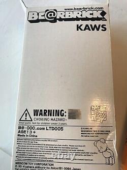 2002 KAWS Be@rbrick 400% Grey LTD005