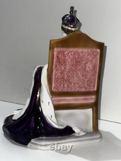 2002 Royal Worcester Queen Elizabeth II In Coronation Robes limited edition