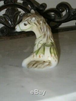 2019 Fenton HP Dragon Carousel Horse Pony Colt Animal Figurine Gse Le 11/12