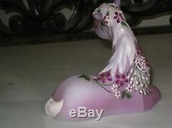 2019 Fenton HP Pegasus Raspberry Horse Pony Colt Animal Figurine Gse Le 11/28