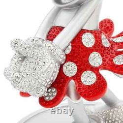 2023 Disney 100 Minnie Mouse Rhinestone Crystal Figurine 13 Inch Limited Edition