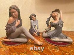 3 Hand Made Spanish Limited Edition Elisa FIGURINE BALLET BALLERINA DANCER