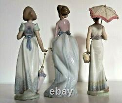 3x rare Lladro retired and Signed Figurines Limited edition new no box