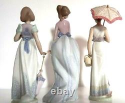 3x rare Lladro retired and Signed Figurines Limited edition new no box