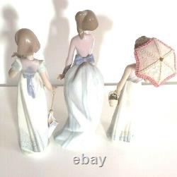 3x rare Lladro retired and Signed Figurines Limited edition new no box