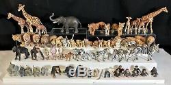 67PC Safari LTD Schleich Zoo Wild African Animal Figure LOT Lion Retired HTF