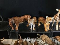 67PC Safari LTD Schleich Zoo Wild African Animal Figure LOT Lion Retired HTF