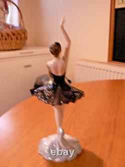 A Lovely Limited Edition Coalport Odile The Black Swan Figure. Darcy Bussell