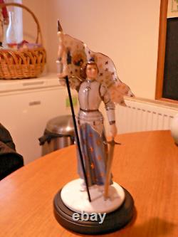 A Stunning Limited Edition Coalport Heirloom Joan Of Arc Figure With C. O. A