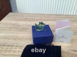 A Swarovski Green Crystal Lucky Dragon Limited Edition Figurine Boxed No 8623309