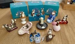 After The Party Munro Figurines Signed Set Of Ten