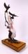 Albany Fine China Lucerne Woman With Birds Porcelain Figure Bronze Ltd Ed