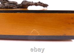 Albany Fine China Lucerne Woman With Birds Porcelain Figure Bronze Ltd Ed