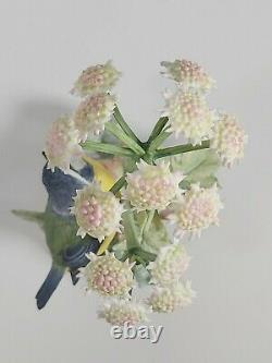 Albany Royal Worcester Limited Edition 9/500 Figurine Blue Tit Appr. 20cm Tall