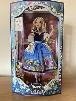Alice In Wonderland Disney Limited Edition Doll Brand New Trusted Seller