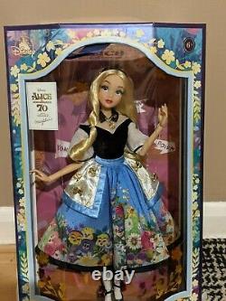 Alice in Wonderland Mary Blair 70th anniversary Limited Edition Doll In Hand