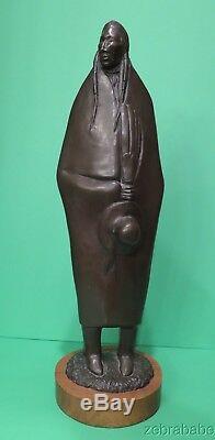 Allan Houser 1914-1994 Bronze Indian Sculpture Man of Honor 20 Limited Edition