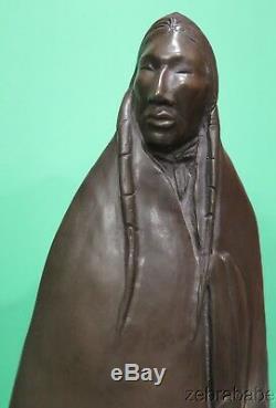 Allan Houser 1914-1994 Bronze Indian Sculpture Man of Honor 20 Limited Edition