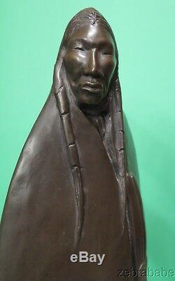 Allan Houser 1914-1994 Bronze Indian Sculpture Man of Honor 20 Limited Edition