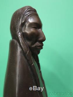 Allan Houser 1914-1994 Bronze Indian Sculpture Man of Honor 20 Limited Edition