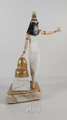 An Albany Limited Edition Figurine Cleopatra, 30/250 Appr. 28cm Tall