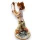 Antique Capodimonte Porcelain Figurine Limited Edition Fisherman Borsato Gandni
