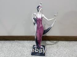 Armani Lady With Powder Puff Figurine 1987 Limited Edition 19 Tall Box
