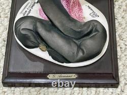 Armani Lady With Powder Puff Figurine 1987 Limited Edition 19 Tall Box